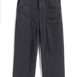 NWOT Frank & EileenBlackstone washed black Stretch Cotton Pants sz 4